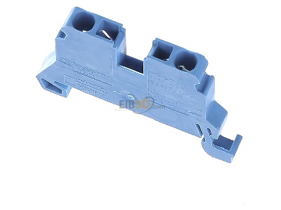 Ansicht oben hinten WAGO 870-904 Durchgangsklemme 0,08-2,5/4mmq blau 