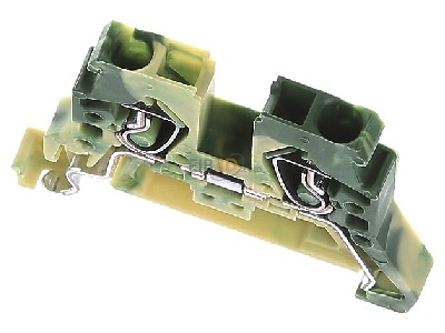 Ansicht oben vorne WAGO 870-907 Schutzleiterklemme 0,08-2,5/4mmq gn/ge 