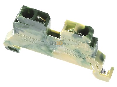 Ansicht oben hinten WAGO 870-907 Schutzleiterklemme 0,08-2,5/4mmq gn/ge 