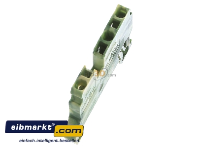 View top right WAGO Kontakttechnik 870-687 Ground terminal block 1-p 5mm 
