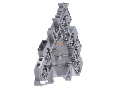 Ansicht links WAGO 280-580 Initiatorenklemme 0,05-2,5mmq grau 