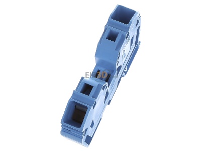 Ansicht oben links WAGO 285-634 Durchgangsklemme 6-35mmq blau 