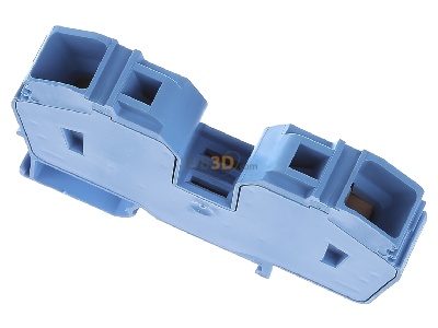 Ansicht oben hinten WAGO 285-634 Durchgangsklemme 6-35mmq blau 