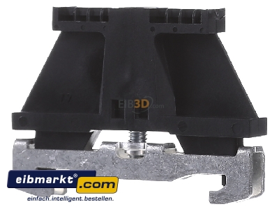 Front view Wieland 9708/2 S35 End bracket for terminal block screwable - 
