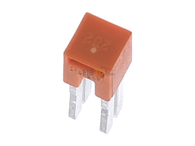Top rear view WAGO 282-424 Cross-connector for terminal block 2-p 
