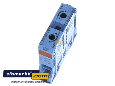 Ansicht oben links WAGO Kontakttechnik 285-194 Durchgangsklemme 35-95mmq blau 
