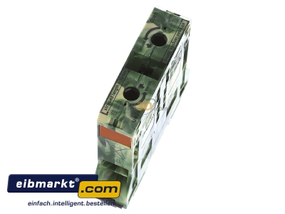 View top left WAGO Kontakttechnik 285-197 Ground terminal block 1-p 25mm 
