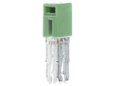 Ansicht links WAGO 280-422 Querbrcker ge/gn, isoliert 