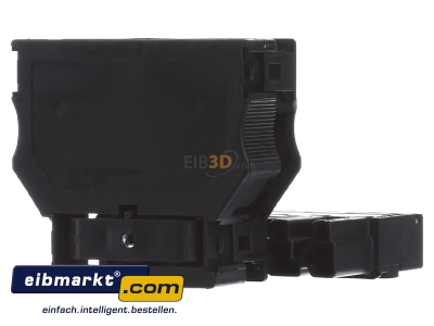Ansicht hinten WAGO Kontakttechnik 770-115 Stecker 2x0,5-4mmq schwarz 