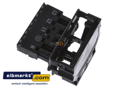Ansicht oben rechts WAGO Kontakttechnik 770-115 Stecker 2x0,5-4mmq schwarz 