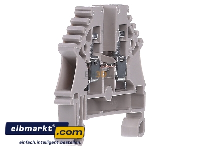 View on the left Weidmller WDU 2.5N Feed-through terminal block 5,1mm 24A - 
