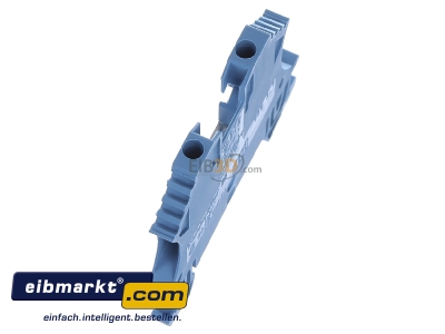 Ansicht oben rechts Weidmller WDU 2.5 BL Durchgangsklemme 60x5,1x47mm bl 