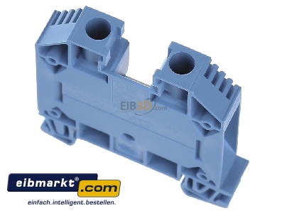 Top rear view Weidmller WDU 16 BL Feed-through terminal block 12mm 76A
