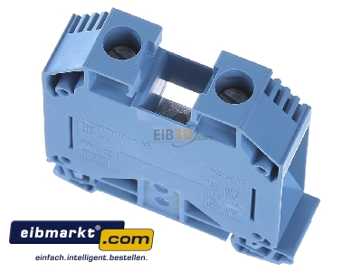 Top rear view Weidmller WDU 35 BL Feed-through terminal block 16mm 125A - 
