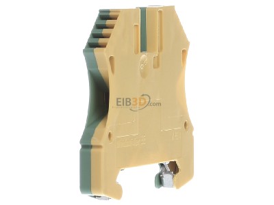View on the right Weidmller WPE 4 Ground terminal block 1-p 6mm 
