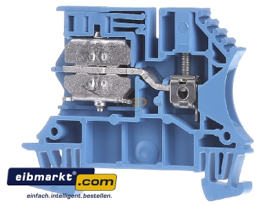 Frontansicht Weidmller WNT 2.5 10X3 N-Trennklemme 60x5,1x47mm 