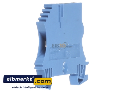 View on the right Weidmller WNT 2.5 10X3 Neutral disconnect terminal block 5mm - 
