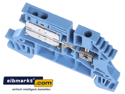View up front Weidmller WNT 2.5 10X3 Neutral disconnect terminal block 5mm - 
