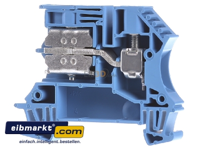 Front view Weidmller WNT 6 10X3 Neutral disconnect terminal block 8mm 
