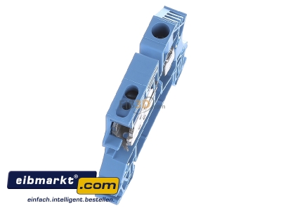 View top left Weidmller WNT 6 10X3 Neutral disconnect terminal block 8mm 
