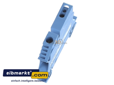 View top right Weidmller WNT 6 10X3 Neutral disconnect terminal block 8mm 
