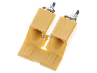 Top rear view Weidmller WQV 16/2 Cross-connector for terminal block 2-p 
