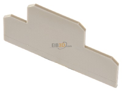 View up front Weidmller AP DK4Q End/partition plate for terminal block 
