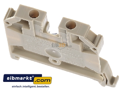 Top rear view Weidmller SAK 2.5/35 Feed-through terminal block 6mm 24A 
