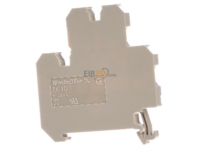 Back view Weidmller DK 4Q/35 Feed-through terminal block 6mm 32A 
