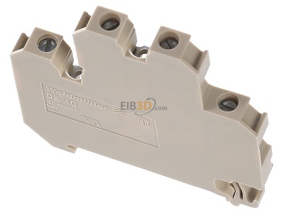 Top rear view Weidmller DK 4Q/35 Feed-through terminal block 6mm 32A 
