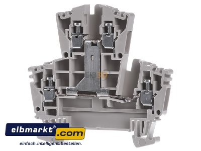 Frontansicht Weidmller WDK 2.5V Durchgangsklemme 
