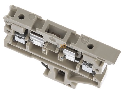 View up front Weidmller ASK 1 G-fuse 5x20 mm terminal block 6,3A 8mm 
