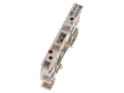 View top left Weidmller ASK 1/EN LD15K 24VDC G-fuse 5x20 mm terminal block 6,3A 8mm 
