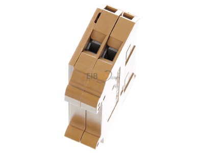 Top rear view Weidmller SAKT E/35 2LD 60VAC Disconnect terminal block 27A 1-p 19mm 

