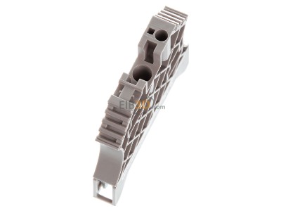 View top left Weidmller WEW 35/2 End bracket for terminal block screwable 
