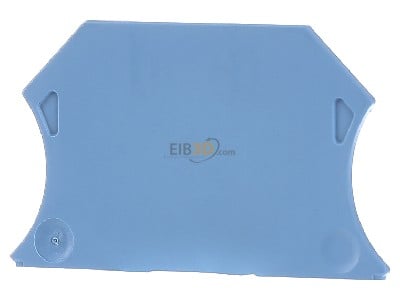 Back view Weidmller WAP 2.5-10 BL End/partition plate for terminal block 
