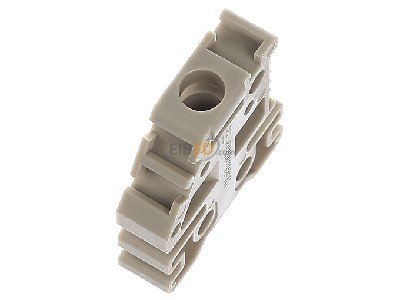 View top left Weidmller EWK 1 End bracket for terminal block screwable 
