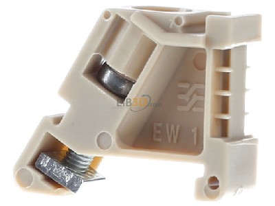 Front view Weidm�ller EW 15 End bracket for terminal block screwable 
