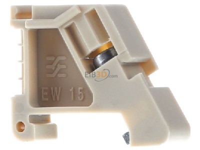 Back view Weidm�ller EW 15 End bracket for terminal block screwable 

