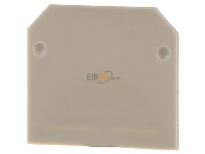 Back view Weidmller AP SAK2.5 End/partition plate for terminal block 
