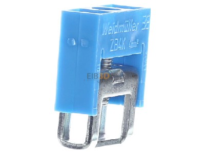 Ansicht rechts Weidm�ller ZB 4K BL Zugb�gel bl L=20mm B=6mm 