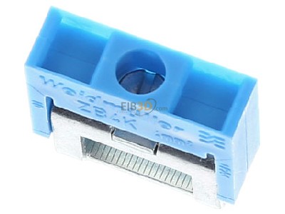 Ansicht oben hinten Weidm�ller ZB 4K BL Zugb�gel bl L=20mm B=6mm 