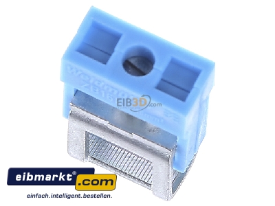 Top rear view Weidmller ZB 16K BL Busbar terminal 16mm - 
