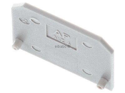 Top rear view Weidm�ller AP AKZ4 End/partition plate for terminal block 

