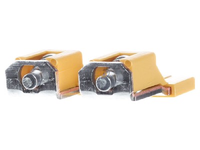 Front view Weidmller WQV 35/2 Cross-connector for terminal block 2-p 
