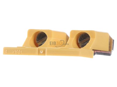 Back view Weidmller WQV 35/2 Cross-connector for terminal block 2-p 
