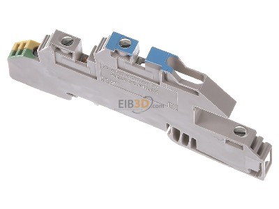 Top rear view Weidmller WDL 2.5/S/NT/L/PE Installation terminal block 6mm 24A 3-p 
