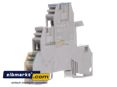 View on the right Weidmller WDL 2.5/S/N/L/PE Installation terminal block 6mm 24A 3-p - 
