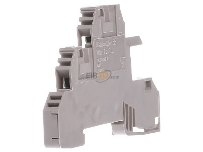 View on the right Weidmller WDL 2.5/S/L/L Installation terminal block 6mm 24A 2-p 
