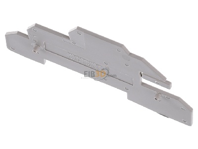 Top rear view Weidmller WAP WDL2.5/S End/partition plate for terminal block 
